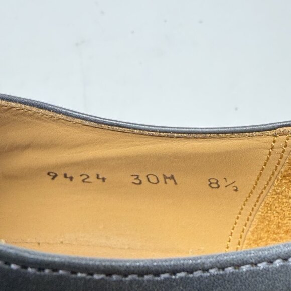 Paolo De Marco Monk Strap Dress Shoes Mens 8.5 Gray Leather Cap Toe Wedding main image 6